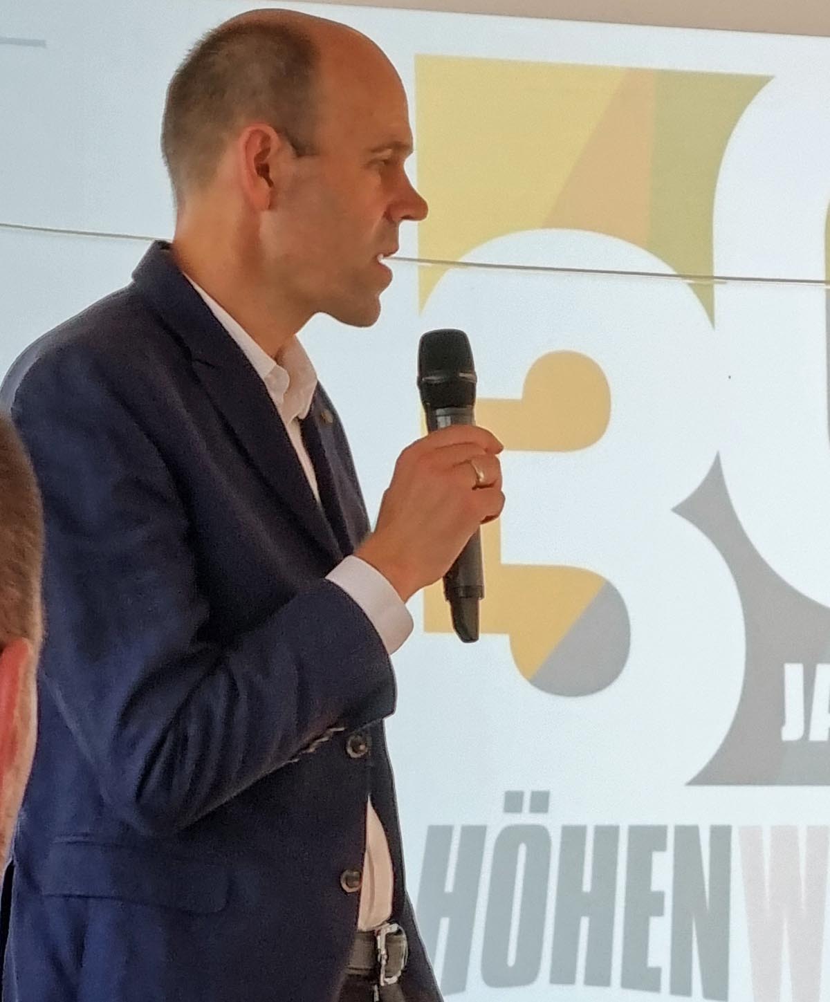 Landrat Volker Boch als Gastredner bei der Jubiläumsfeier